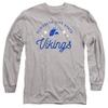Elizabeth City State University Official Vikings Unisex Adult Long-Sleeve T Shirt,Athletic Heather, 3X-Large view 1