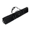 UNISTRENGH 2 in 1 Padded Snowboard Bag with Wheels Travel Bag for Skis Single Snowboard and Boots (Black with white edge (With Wheels), 180cm) view 1