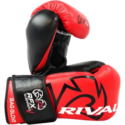 RIVAL Boxing RFX-Guerrero-V SF-F Soft Bag Gloves, Hook and Loop Closure - Comfortable and Broken-in Feel
