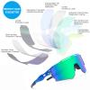 IKTOD Sports Polarized Sunglasses UV Protection for Youth, Men & Women, Ideal for Cycling Running Baseball Skiing & Softball (C19) view 2