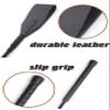 RIDIN Genuine Leather Riding Crop, Riding Crop Leather, Equestrian Whip, Crop for Horses, Black Riding Crop, Horseback Crop view 2