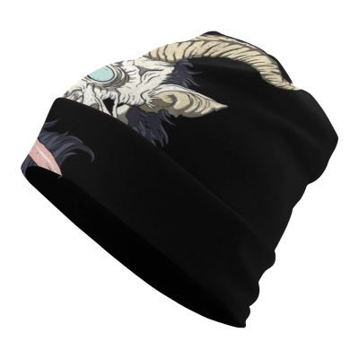 BAIKUTOUAN Krampus Of The Yule Lord Soft Warm Skull Cap Lightweight Beanies Hat For Men Women Slouchy Cycling Work Sleep, One Size