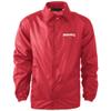 Dunbrooke Men's Red New England Patriots Coaches Classic Raglan Full-Snap Windbreaker Jacket view 1
