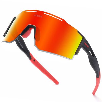 IKTOD Sports Polarized Sunglasses UV Protection for Youth, Men & Women, Ideal for Cycling Running Baseball Skiing & Softball (C17)