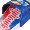 FOCO Kansas Jayhawks NCAA Womens Glitter Gel Slide - M view 4