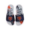 FOCO Chicago Bears NFL Womens Glitter Gel Slide - S view 3