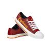 FOCO Iowa State Cyclones NCAA Womens Color Glitter Low Top Canvas Shoes - 7