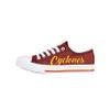 FOCO Iowa State Cyclones NCAA Womens Color Glitter Low Top Canvas Shoes - 7 view 2