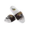 FOCO Jacksonville Jaguars NFL Womens Big Logo Shimmer Slide - S