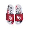 FOCO Oklahoma Sooners NCAA Womens Glitter Gel Slide - L view 3