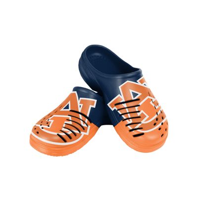 FOCO Auburn Tigers NCAA Mens Colorblock Big Logo Clog - XL