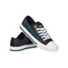 FOCO Jacksonville Jaguars NFL Womens Color Glitter Low Top Canvas Shoes - 7