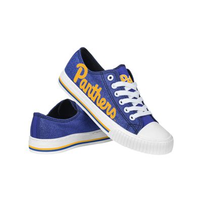 foco NCAA Womens Color Glitter Low Top Canvas Shoes - 7