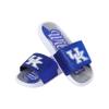 FOCO Kentucky Wildcats NCAA Womens Glitter Gel Slide - L view 1
