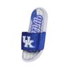 FOCO Kentucky Wildcats NCAA Womens Glitter Gel Slide - L view 2
