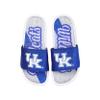 FOCO Kentucky Wildcats NCAA Womens Glitter Gel Slide - L view 3