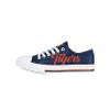 FOCO Auburn Tigers NCAA Womens Color Glitter Low Top Canvas Shoes - 6 view 2