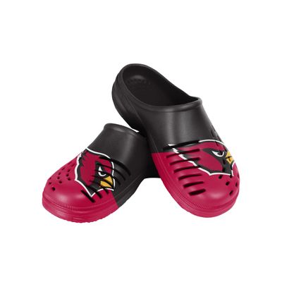 FOCO Arizona Cardinals NFL Mens Colorblock Big Logo Clog - L - (11-12)