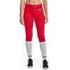 Under Armour Womens Utility Softball Pants 22, (600) Red / / White, Large view 1