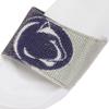 FOCO Women's NCAA College Big Logo Shimmer Slide Flip Flop Sandals, Team Color, 9-10 view 3