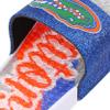 FOCO Florida Gators NCAA Womens Glitter Gel Slide - XL view 4