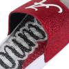 FOCO Alabama Crimson Tide NCAA Womens Glitter Gel Slide - M view 4