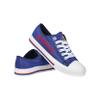 FOCO NCAA Womens Color Glitter Low Top Canvas Shoes - 9