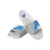 FOCO Detroit Lions NFL Womens Big Logo Shimmer Slide - S view 1