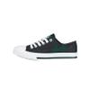 FOCO New York Jets NFL Womens Color Glitter Low Top Canvas Shoes - 7 view 2