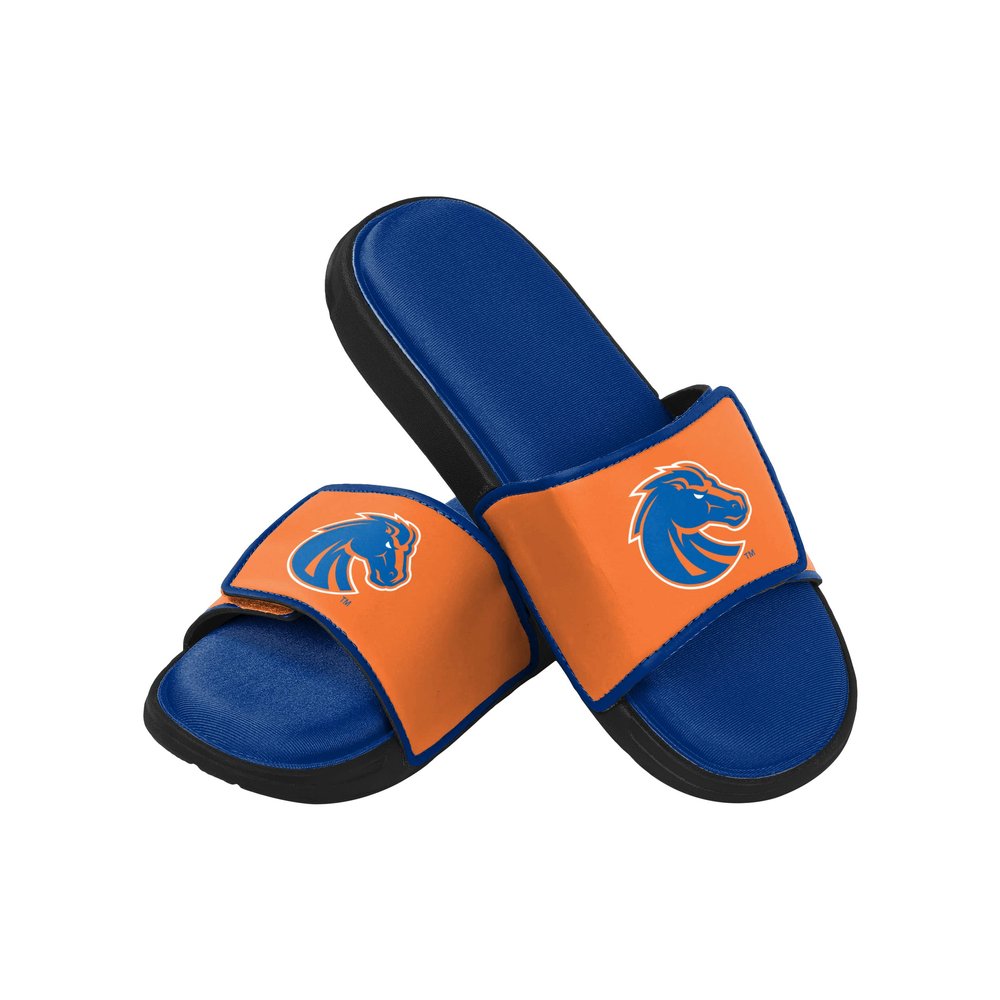 FOCO Boise State Broncos NCAA Mens Foam Sport Slide Sandals - L
