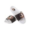 FOCO Women's NCAA College Big Logo Shimmer Slide Flip Flop Sandals, Team Color, 5-6 view 1