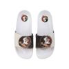 FOCO Women's NCAA College Big Logo Shimmer Slide Flip Flop Sandals, Team Color, 5-6 view 2