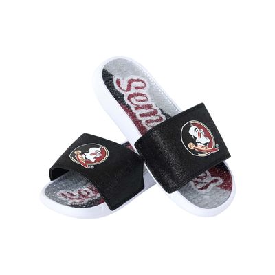 FOCO Florida State Seminoles NCAA Womens Glitter Gel Slide - M