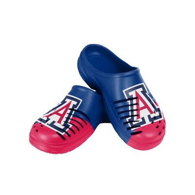 FOCO Arizona Wildcats NCAA Mens Colorblock Big Logo Clog - M