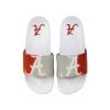 FOCO Women's NCAA College Big Logo Shimmer Slide Flip Flop Sandals, Team Color, 9-10 view 2