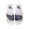 FOCO Tennessee Titans NFL Womens Big Logo Shimmer Slide - M view 2