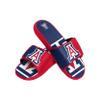FOCO Arizona Wildcats NCAA Mens Colorblock Big Logo Gel Slides - M view 1