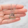 to My Badass Wife Necklace, Necklace for Wife, Birthday Gift for Wife, Gift for Wife, for Wife, Gift for Wife Birthday - Love Dancing view 2