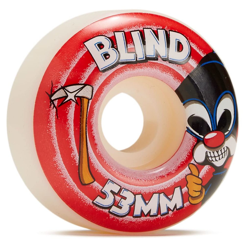 Reaper Character Skateboard Wheel, 52 mm, Red