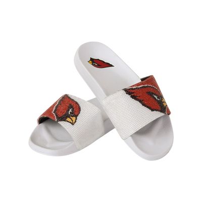 FOCO Arizona Cardinals NFL Womens Big Logo Shimmer Slide - S