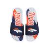 FOCO Denver Broncos NFL Womens Glitter Gel Slide - S view 3