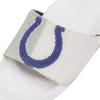 FOCO Indianapolis Colts NFL Womens Big Logo Shimmer Slide - L view 3