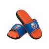 FOCO New York Islanders NHL Mens Foam Sport Slide Sandals - L view 1