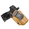 Amberide Taurus G3C/G2C/G2S/PT111 G2/PT140 IWB Holster,Tough KydexBoltaron Inside Waistband Holster for Taurus 9mm/.40 Pistols, Defined Retention Click,030Cant Adjustment,Optics-Ready Compatible view 1