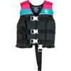 Connelly Child Retro Nylon Life Vest - Black/Pink view 1