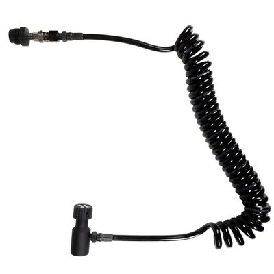 HK Army Paintball Standard Quick Disconnect Coiled Remote Line
