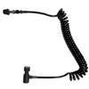 HK Army Paintball Standard Quick Disconnect Coiled Remote Line view 1