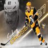 Trends International NHL Pittsburgh Penguins - Sidney Crosby 21 Wall Poster, 14.725" x 22.375", Premium Poster & Push Pin Bundle view 4