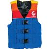 Connelly Junior Retro Nylon Life Vest - Blue/Red view 1