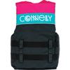 Connelly Junior Retro Nylon Life Vest - Blue/Red view 4